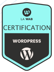 Certification WordPress la WAB